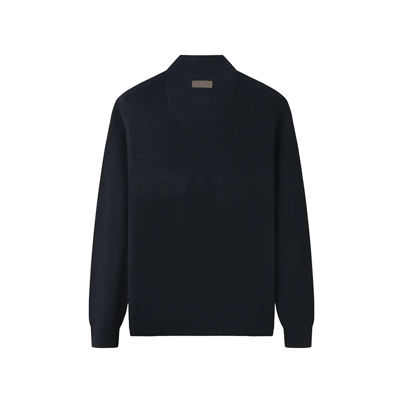 Mens Cotton Zip Cardigan Factory China
