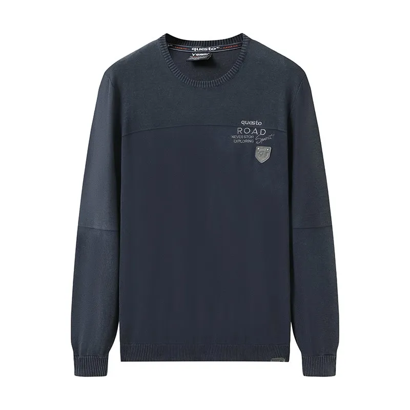 Stone Washed Crewneck Sweater